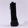 Paul Green Block Heel Ankle Boot - Black Suede